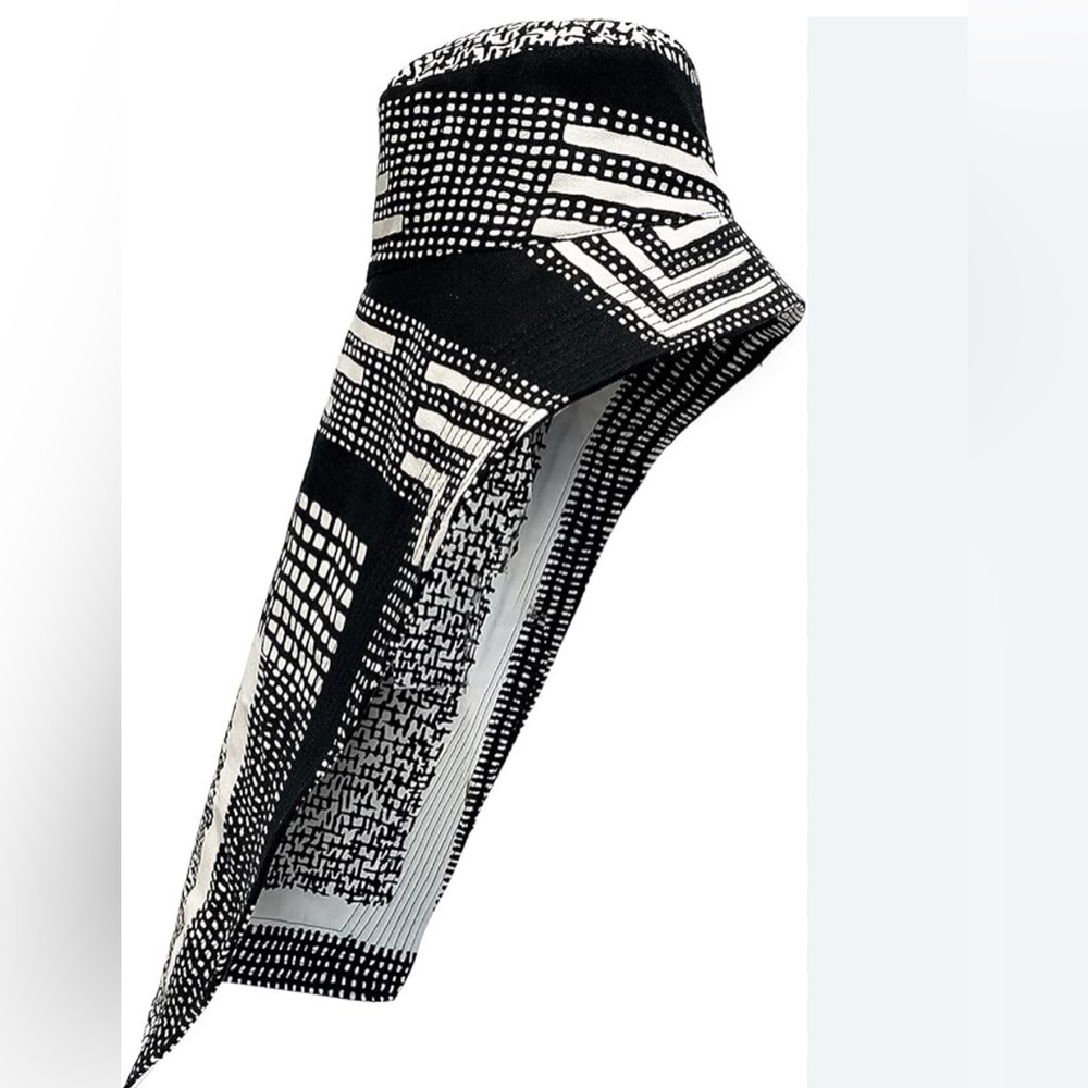 Chic Black and White Women's Hat